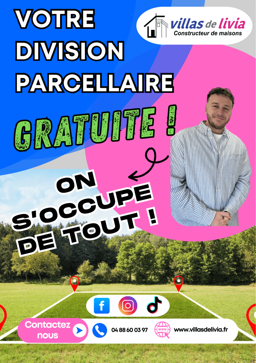 Division parcellaire offerte !