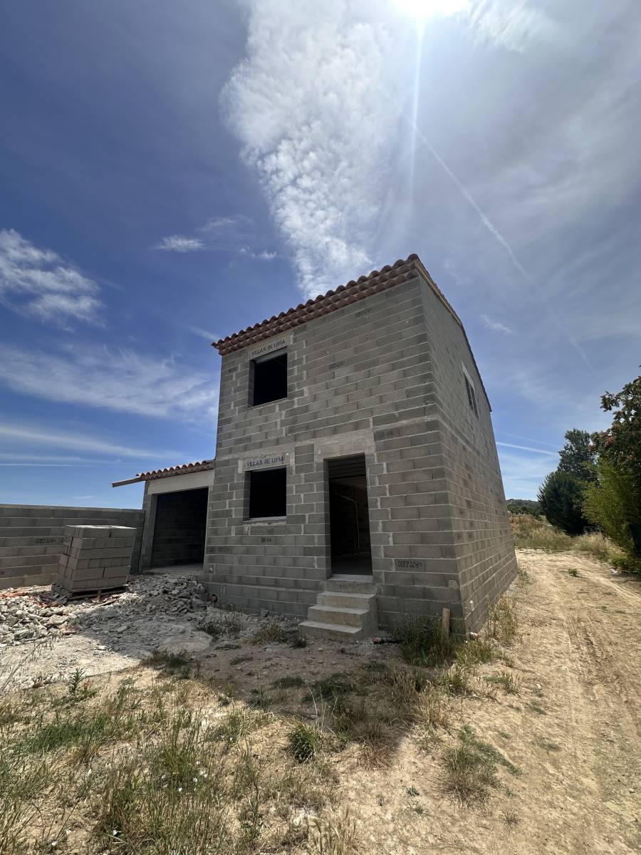 Maison neuve en construction à Lançon-Provence destinée à un investissement locatif proche de Salon-de-Provence