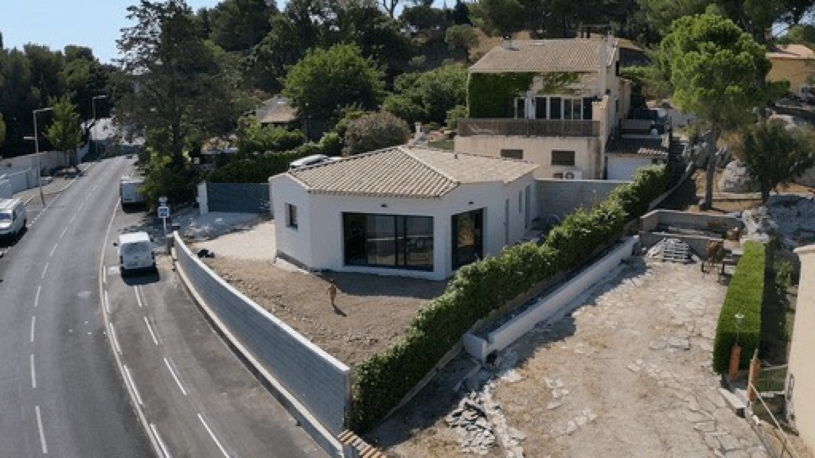 Maison neuve plain-pied à Martigues – extérieur villa moderne quartier Saint-Pierre