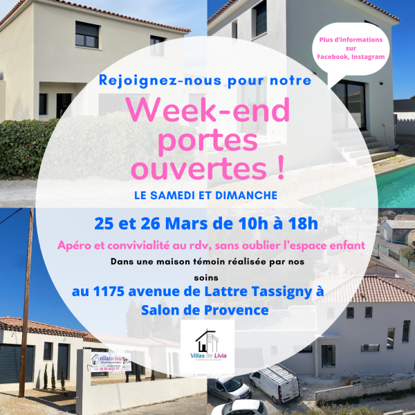 WEEK-END PORTES OUVERTES !