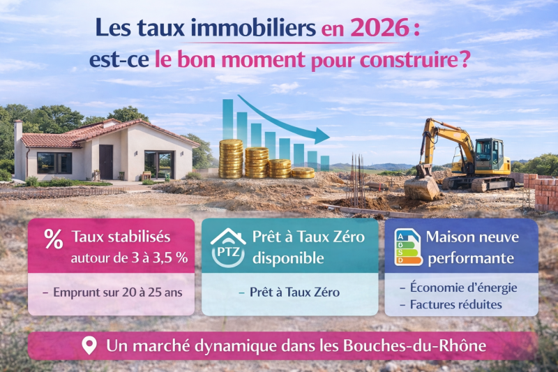 prêt immobilier pour faire construire une maison dans les Bouches-du-Rhône
