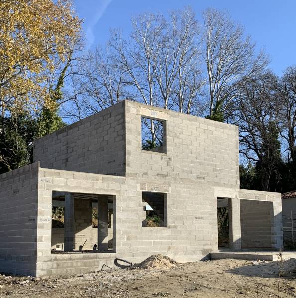 Projet maison à étage Eyguières