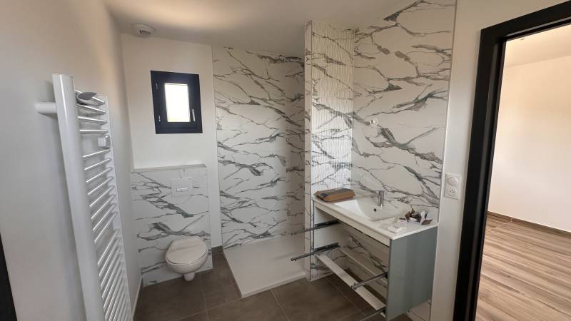 marbre salle de bain